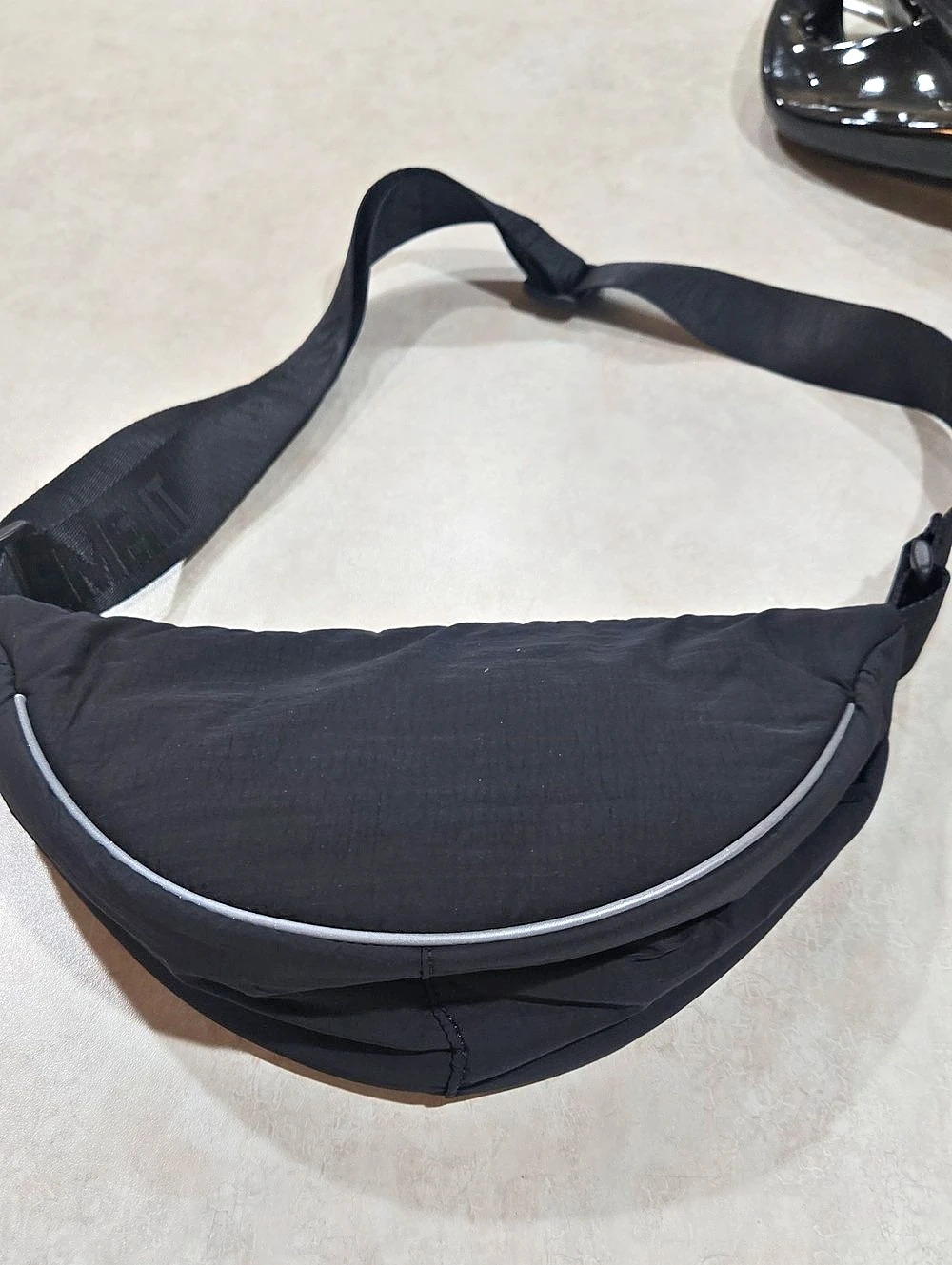 NWOT Free People Movement Nylon Crossbody Bag in Black